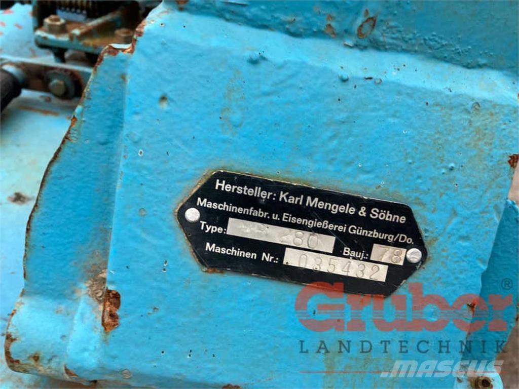 Mengele MB 280 Sieczkarnie samojezdne