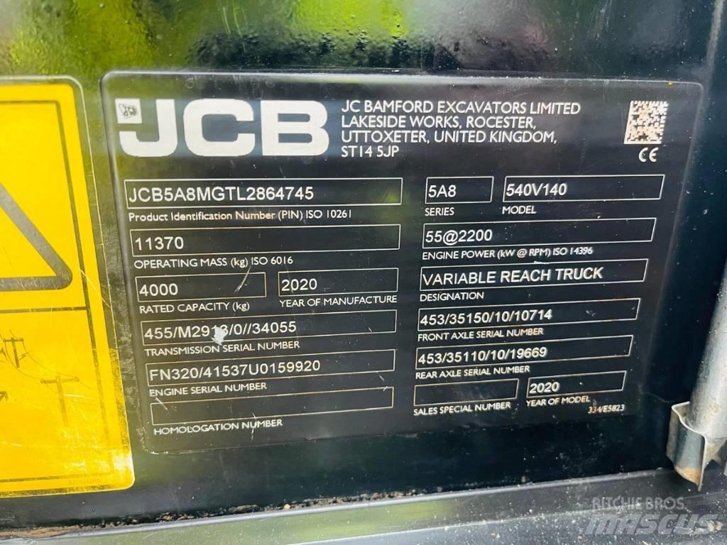JCB 540-140 Ładowarki teleskopowe