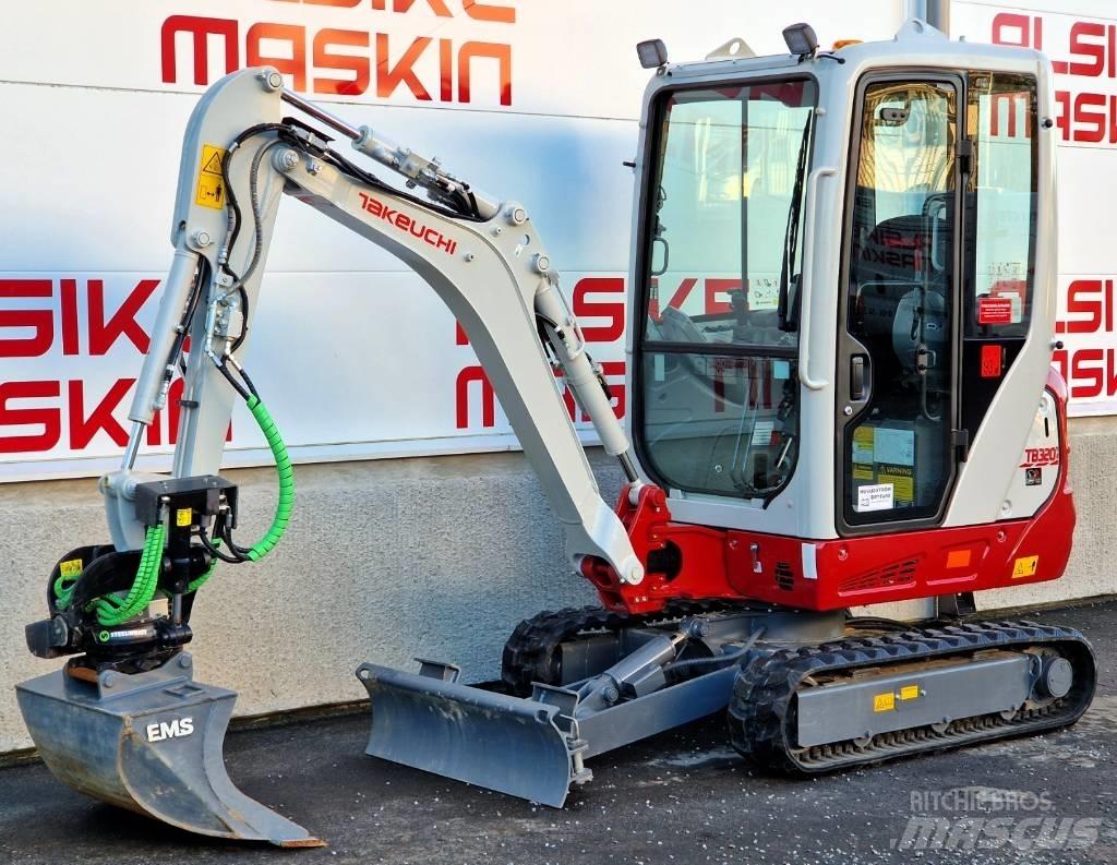 Takeuchi TB 320 Minikoparki