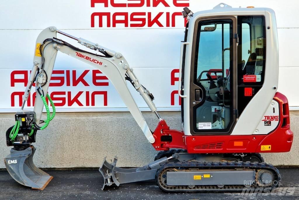 Takeuchi TB 320 Minikoparki