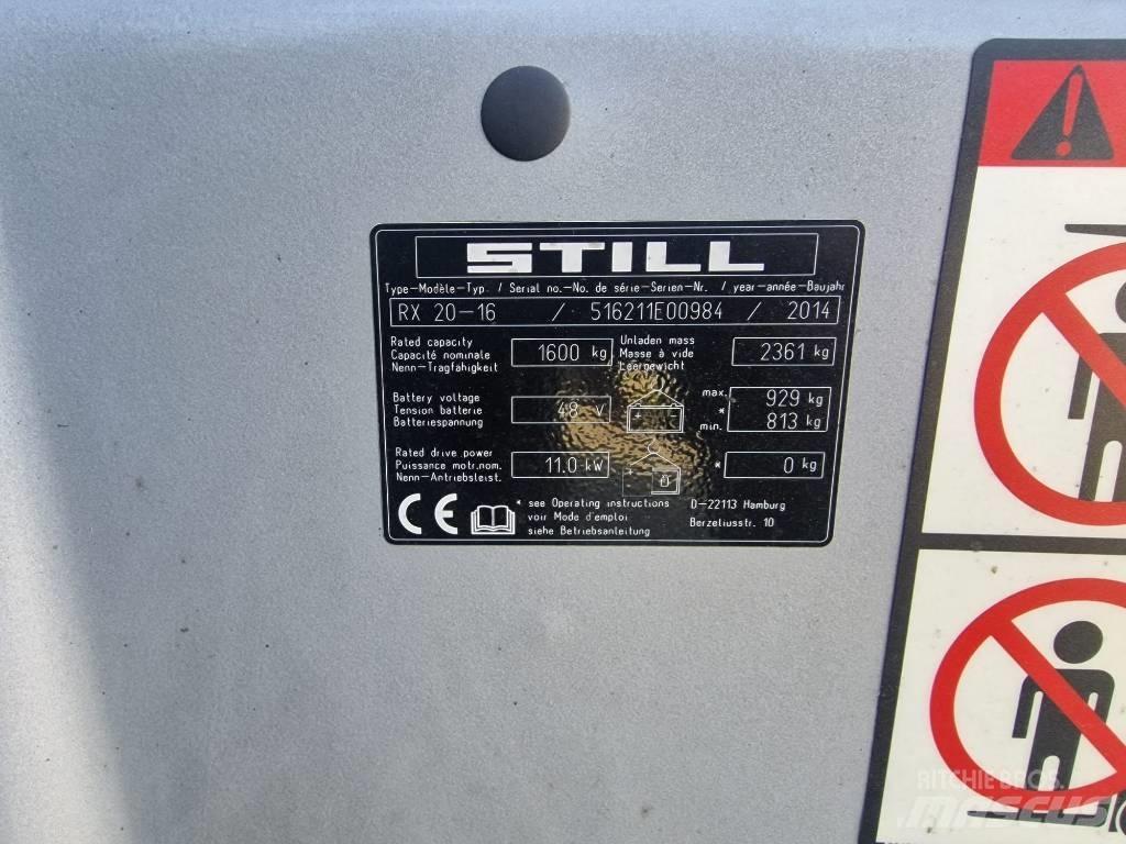 Still RX20-16 Wózki elektryczne