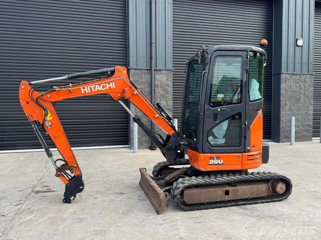 Hitachi ZX 26 U-6 cr Minikoparki