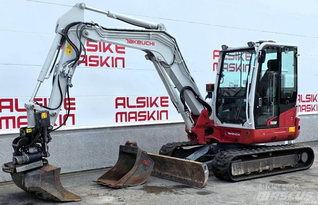 Takeuchi TB 260 Minikoparki