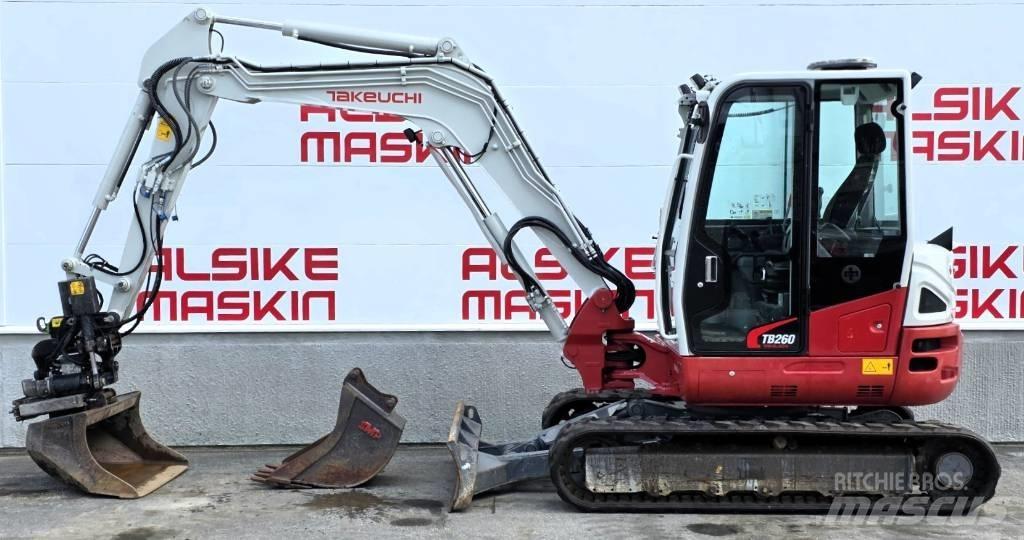Takeuchi TB 260 Minikoparki