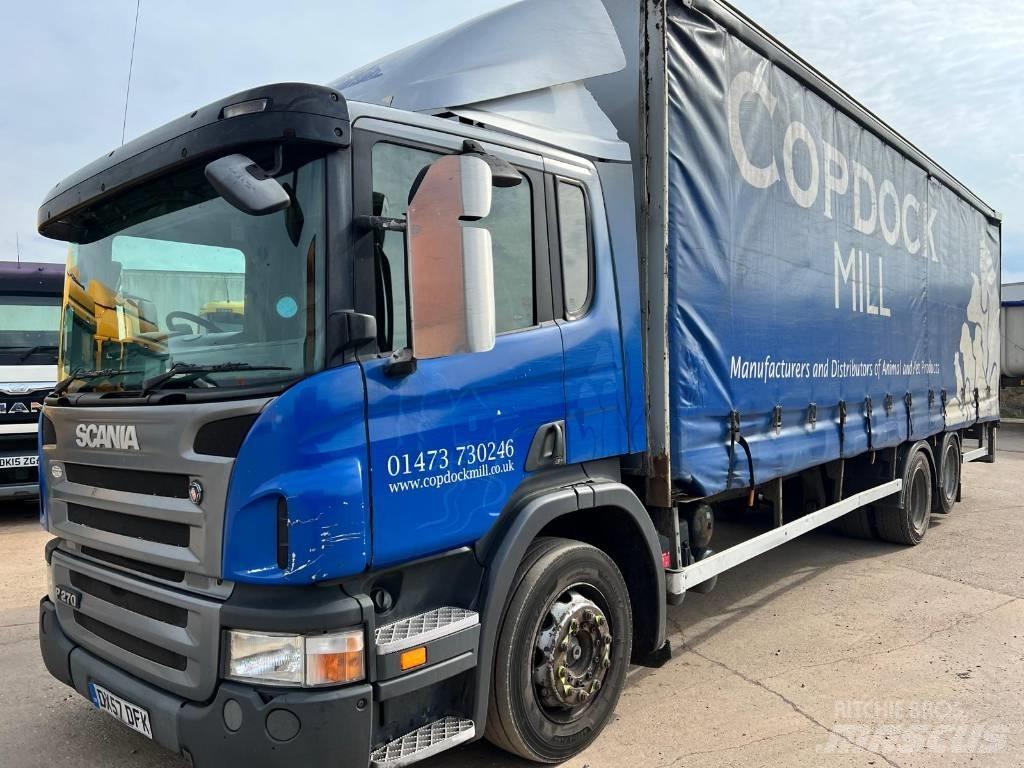 Scania P 270 Ciężarówki firanki