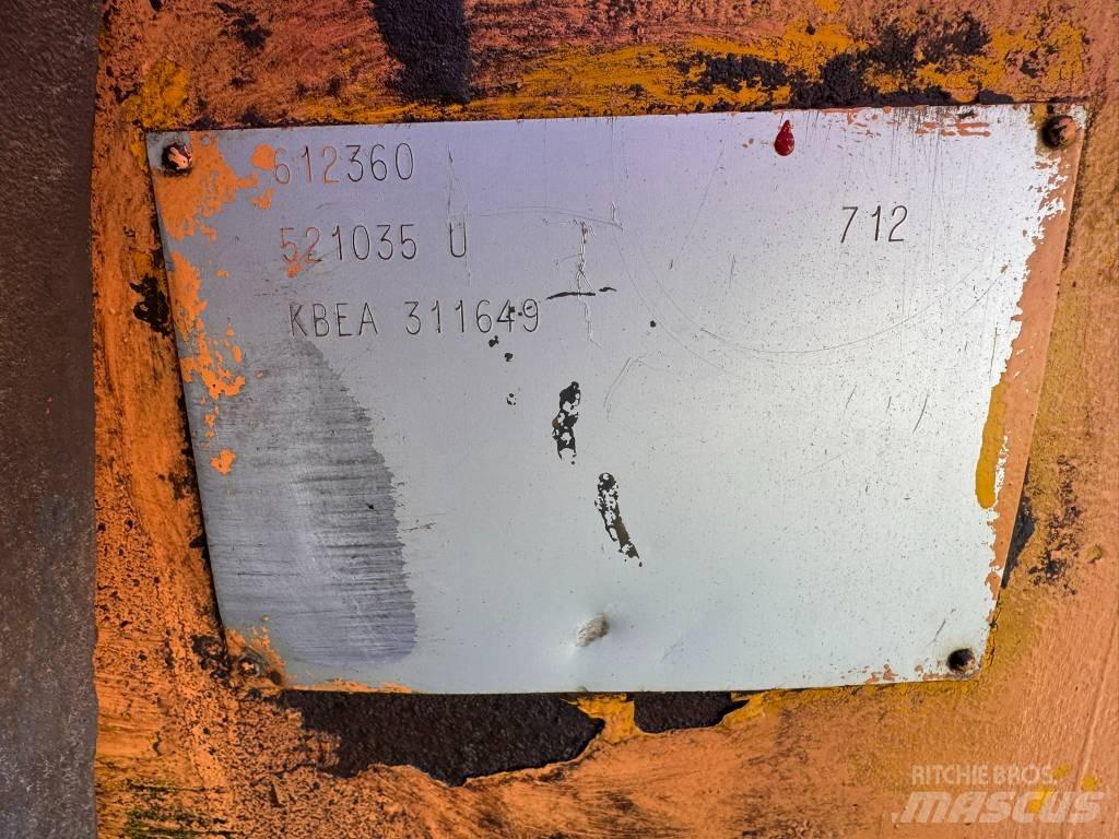 JCB 712 Wozidła przegubowe