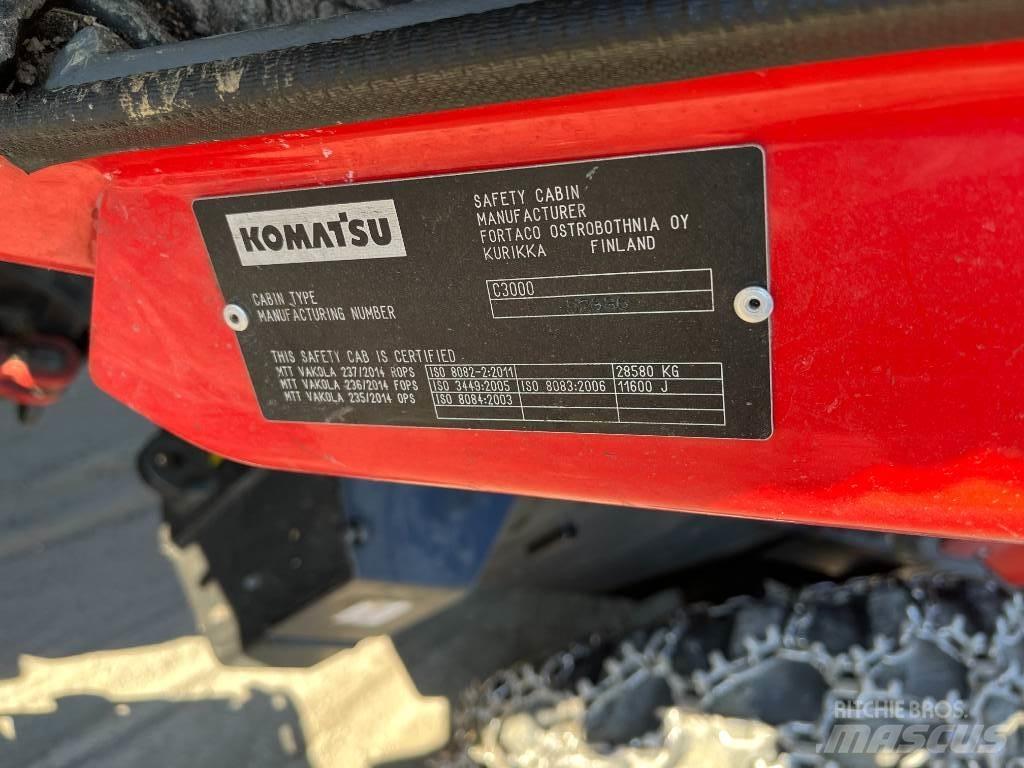 Komatsu 931 Harwestery