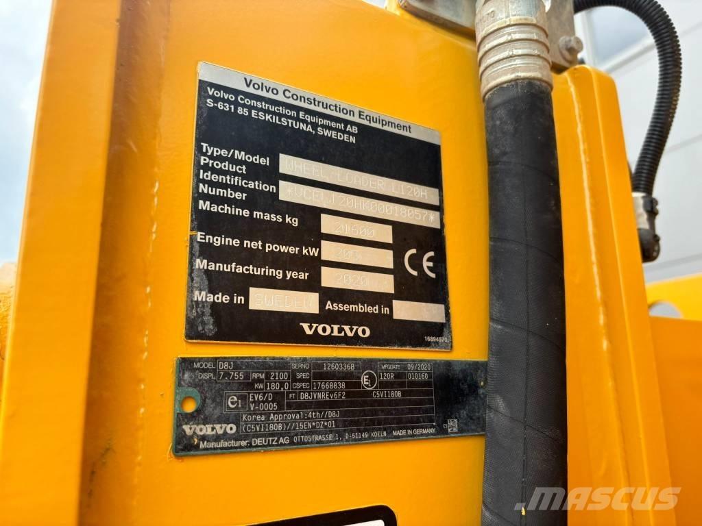 Volvo L 120 H Ładowarki kołowe