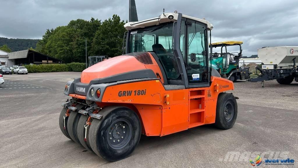 Hamm GRW 180i-10 Walce ogumione