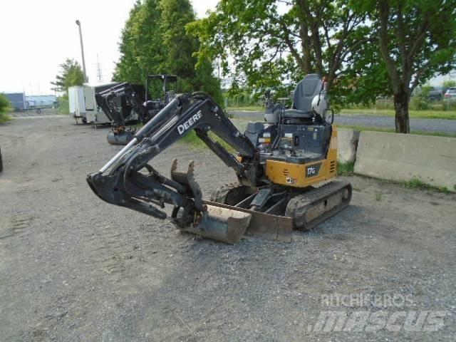 John Deere 17 G Minikoparki