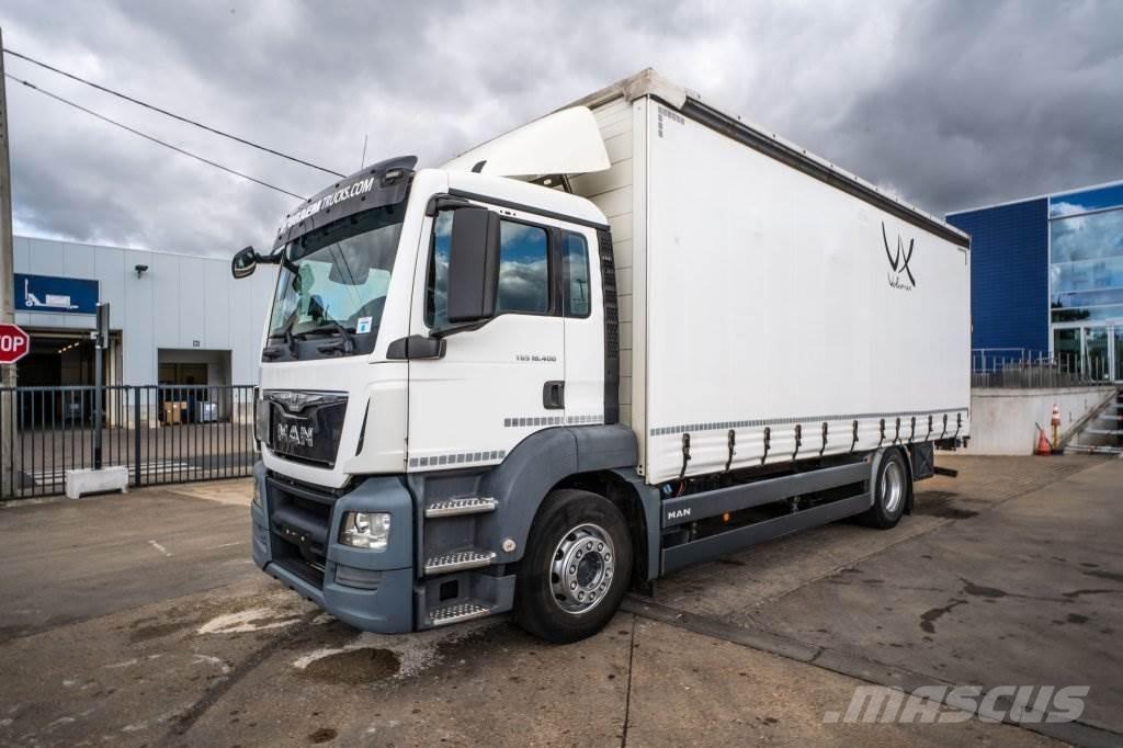 MAN TGS 18.400 BL Ciężarówki firanki