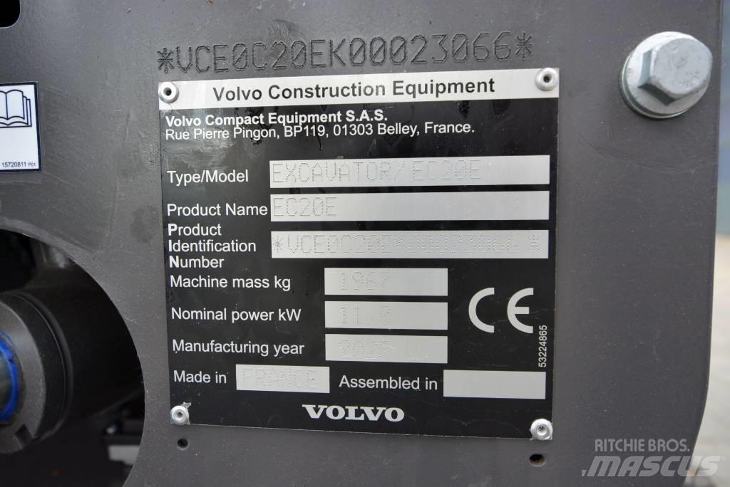 Volvo EC 20 E Minikoparki