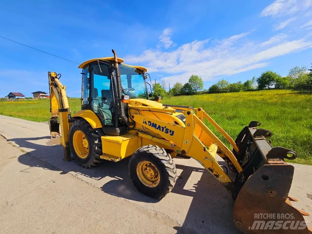 Komatsu WB 93 R Koparko-ładowarki