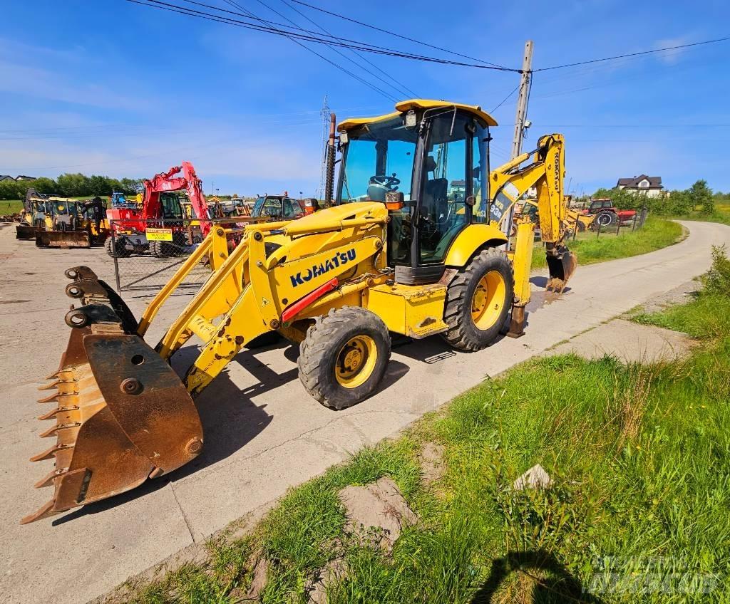 Komatsu WB 93 R Koparko-ładowarki
