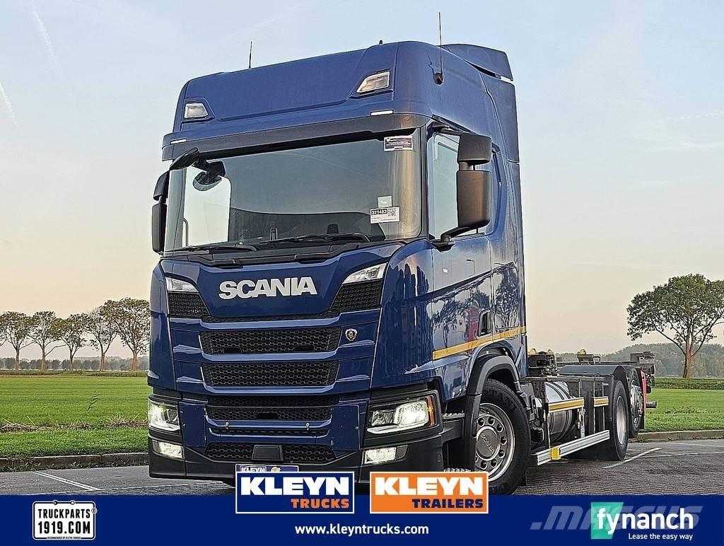 Scania R410 LNG Ciężarówki z wymienną zabudową