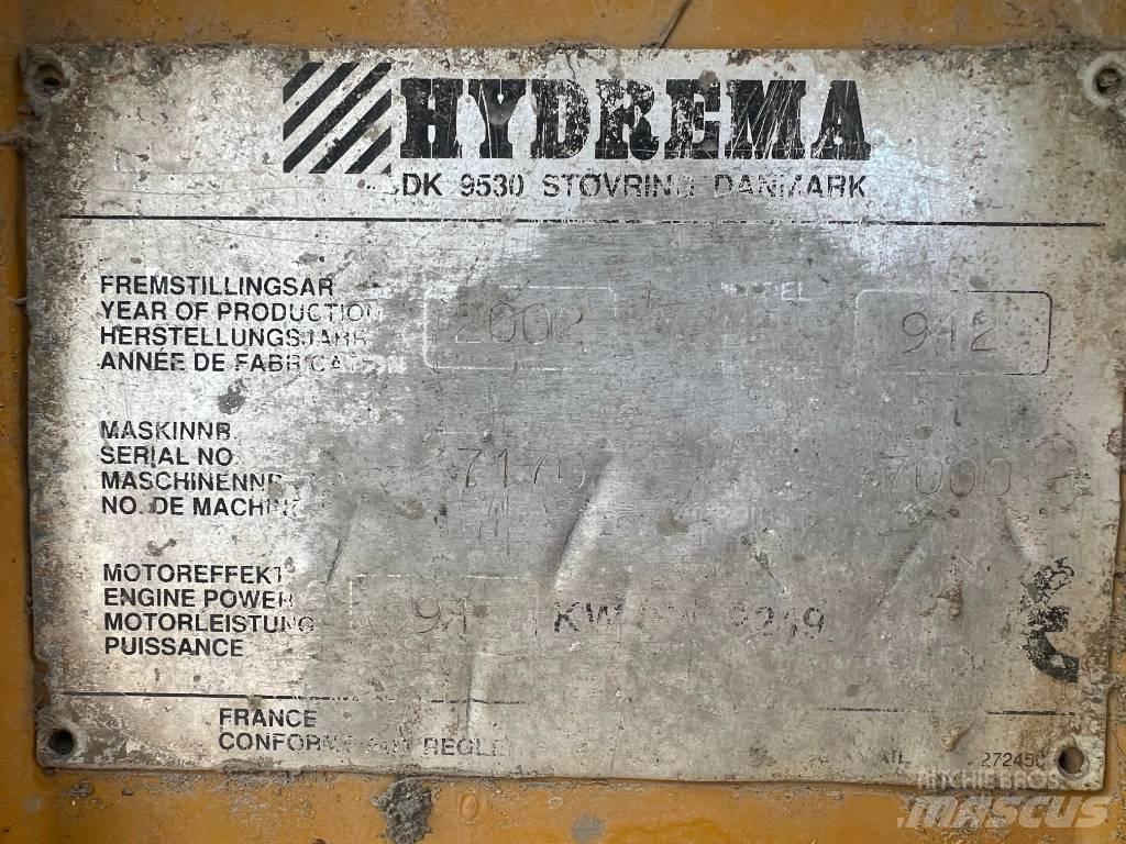 Hydrema 912 Wozidła kolebkowe