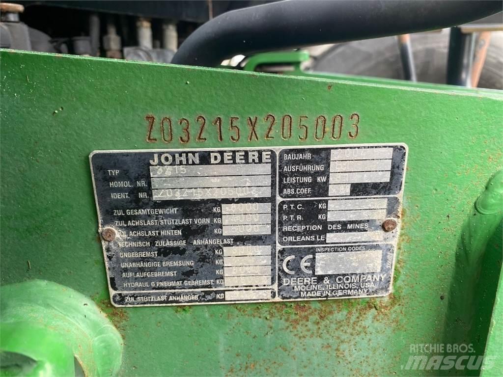 John Deere 3215 Ładowarki teleskopowe