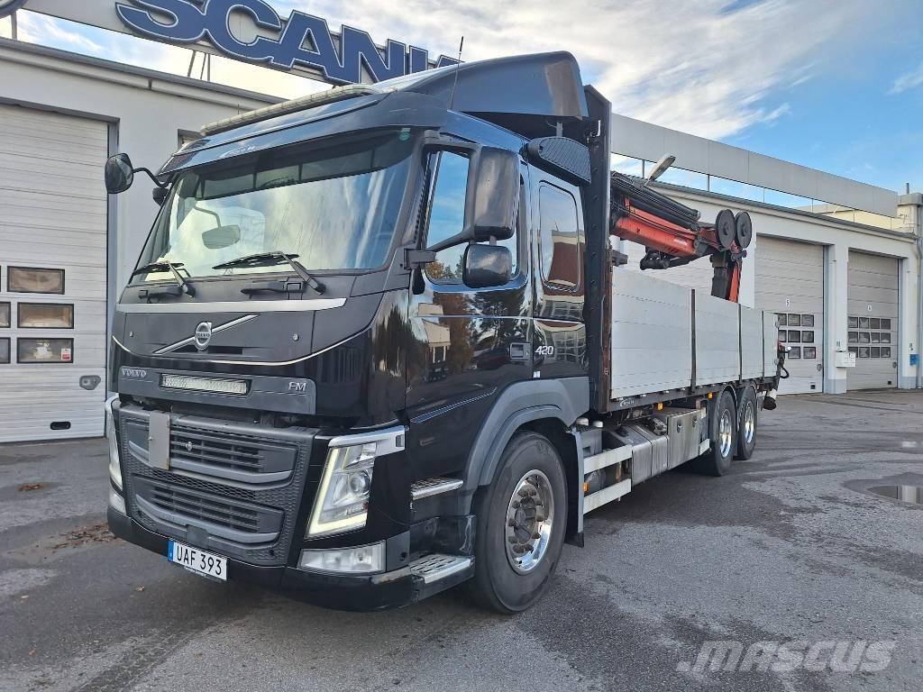 Volvo FM  6x2 Żurawie samochodowe