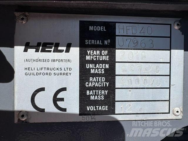 Heli HFD40 Wózki Diesla