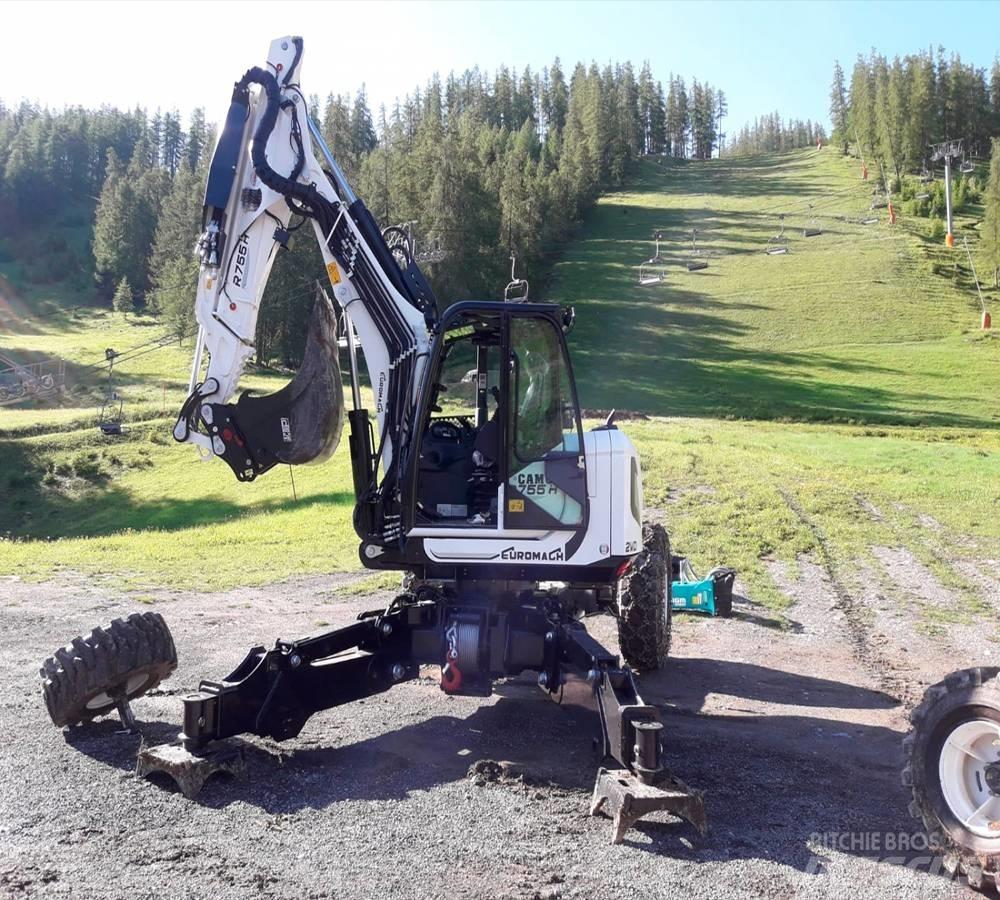 Euromach R755H Koparki pływające - amfibie
