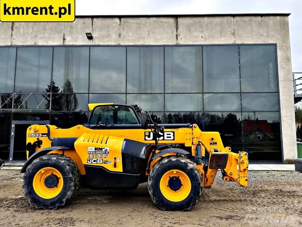 JCB 533-105 Ładowarki teleskopowe