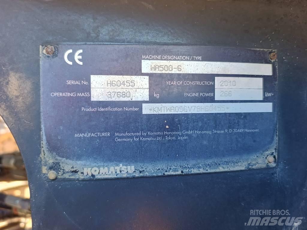 Komatsu WA500-6 Ładowarki kołowe