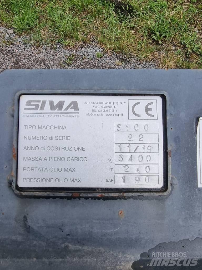 Sima S100 Łyżki do ładowarek