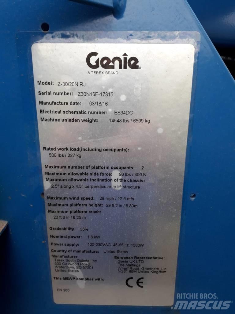 Genie Z 30/20 N RJ Podnośniki przegubowe