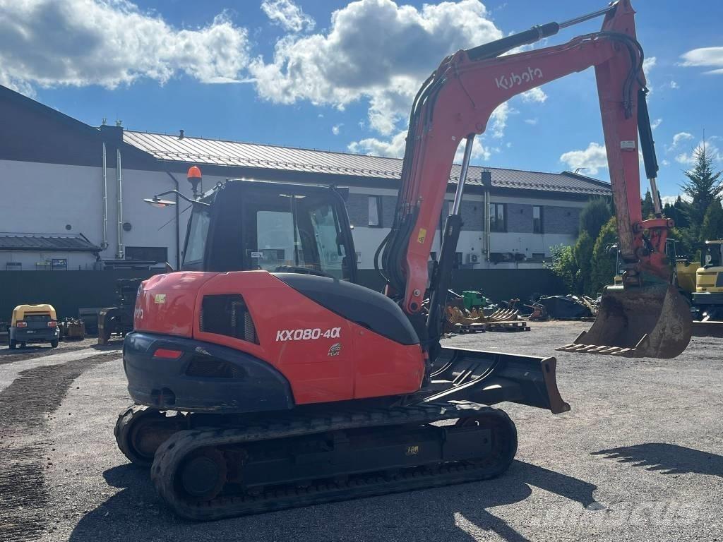 Kubota KX080 Midikoparki  7t - 12t