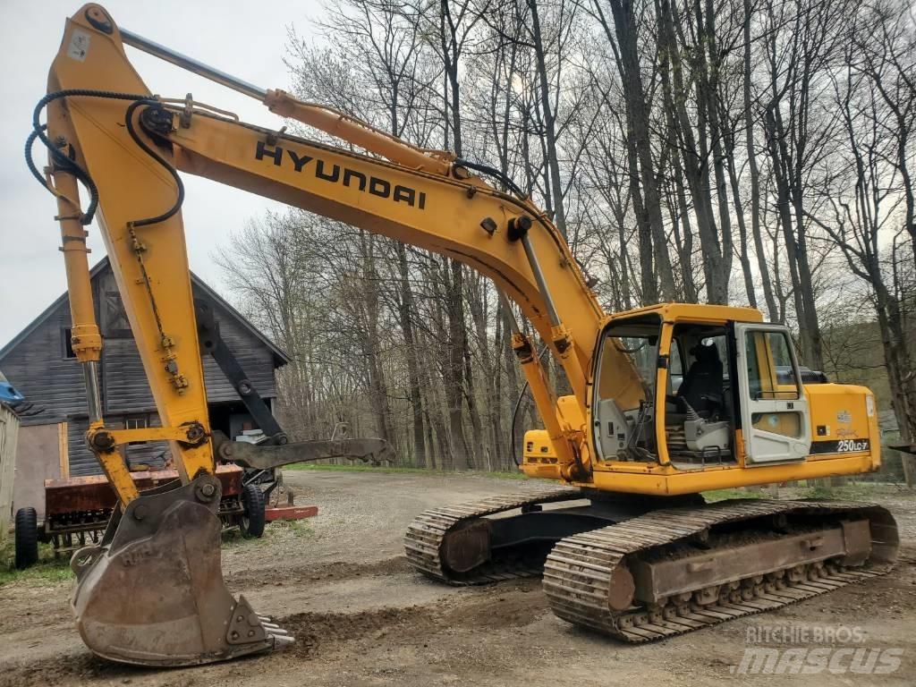 Hyundai R250LC-7 Koparki gąsienicowe