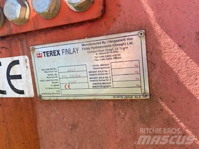 Terex Finlay 694T Przesiewacze mobilne