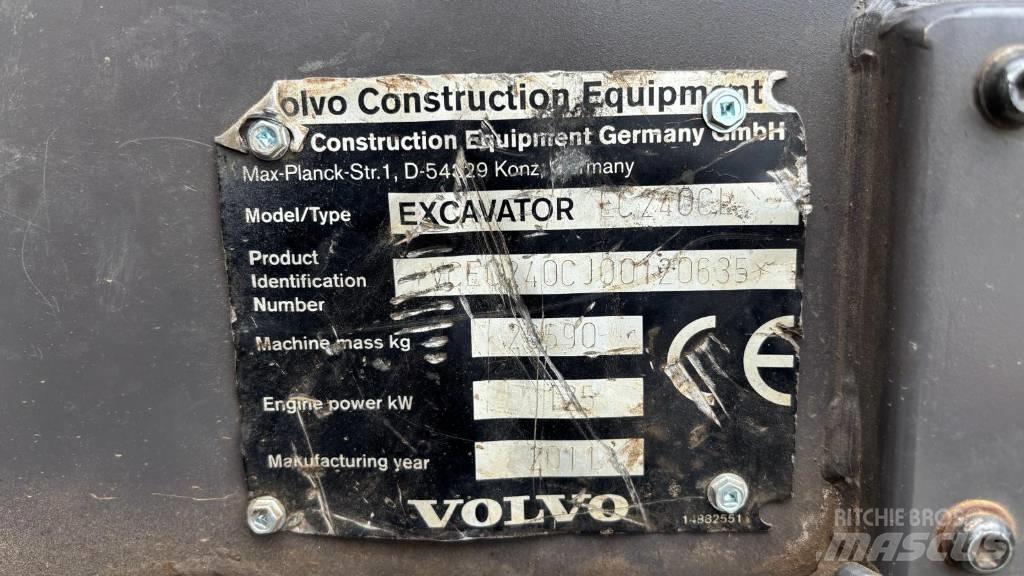 Volvo EC 240 C L Koparki gąsienicowe