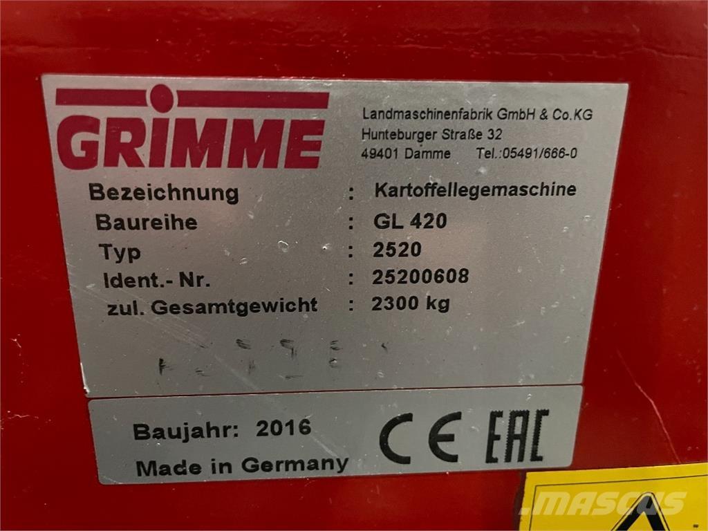 Grimme GL 420 Maszyny rolnicze - Inne