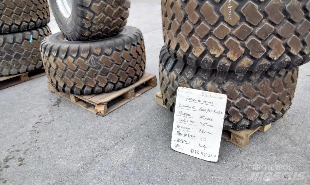 Alliance 600/55R26.5 Opony, koła i felgi