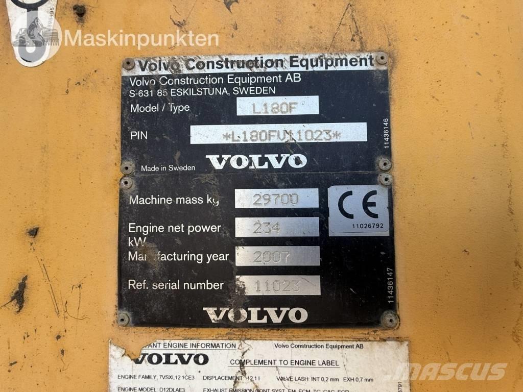 Volvo L 180 F Ładowarki kołowe