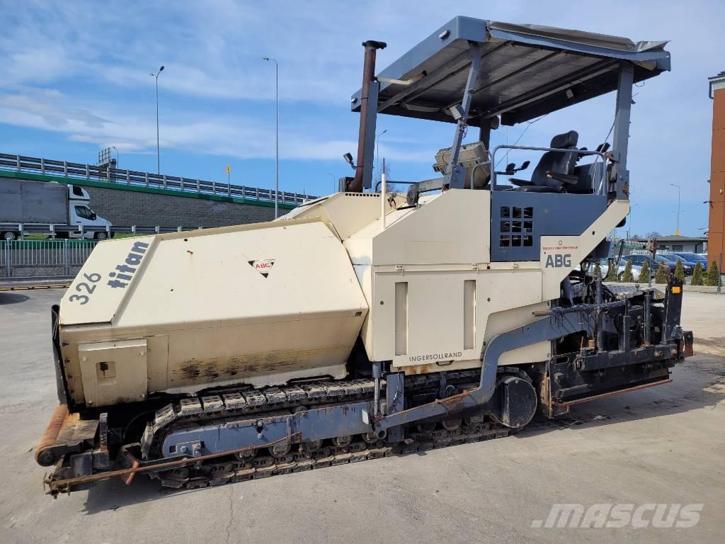ABG Titan 326 Rozściełacze do asfaltu