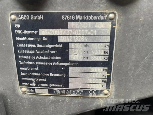 Fendt 415 Vario TMS Ciągniki rolnicze