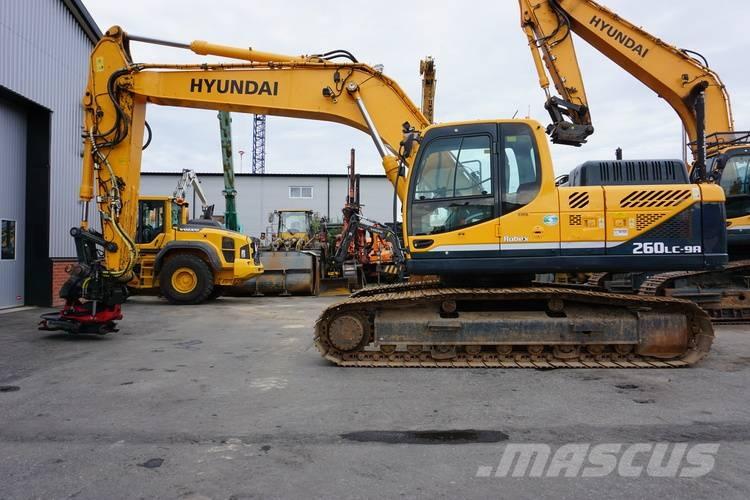Hyundai R260LC-9A Koparki gąsienicowe