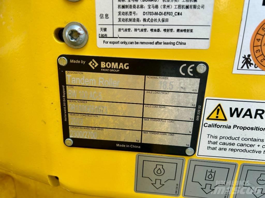 Bomag BW 100 AC-5 Walce dwubębnowe