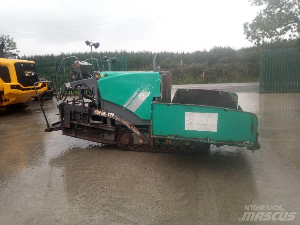 Vögele S800 Rozściełacze do asfaltu
