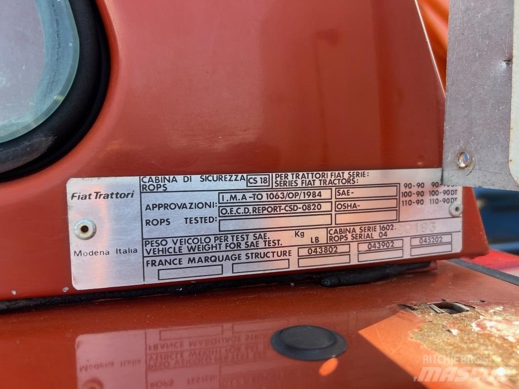 Fiat 90-90 Ciągniki rolnicze