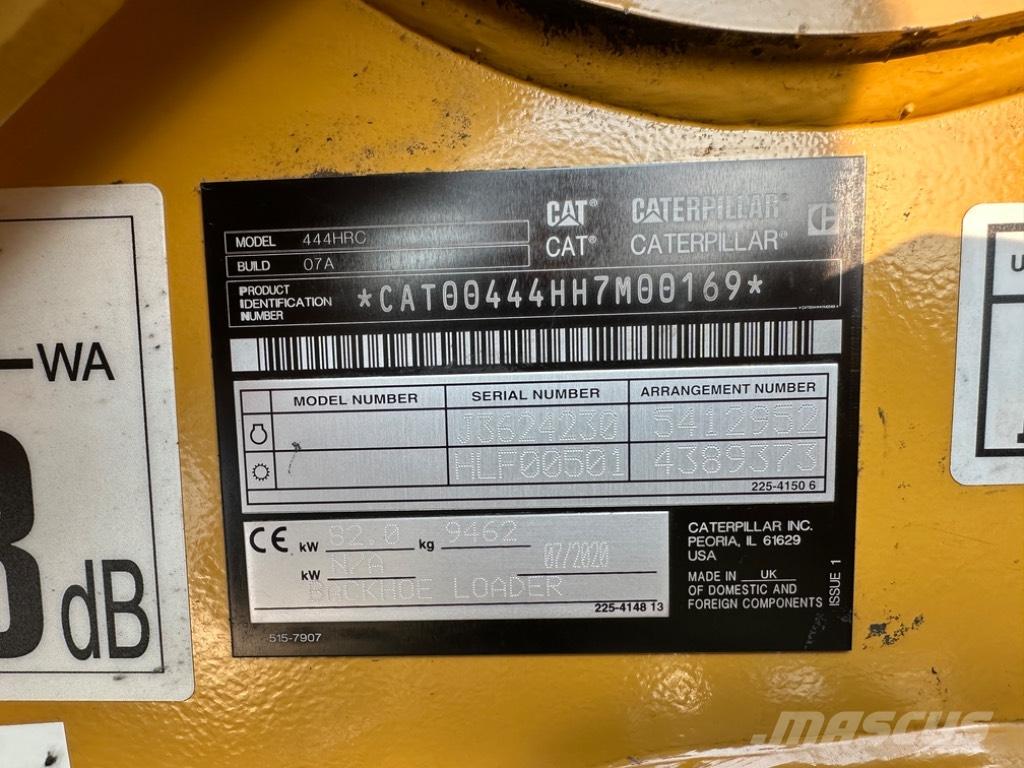 CAT 444 Koparko-ładowarki