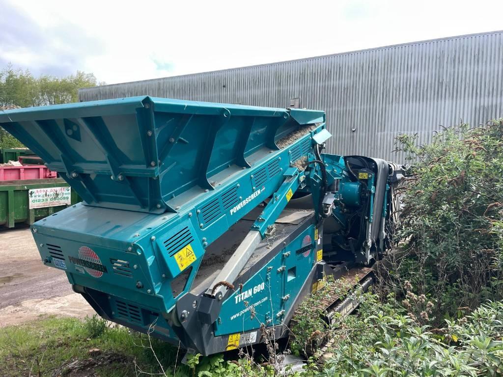 Powersceen TITAN 600 Przesiewacze mobilne