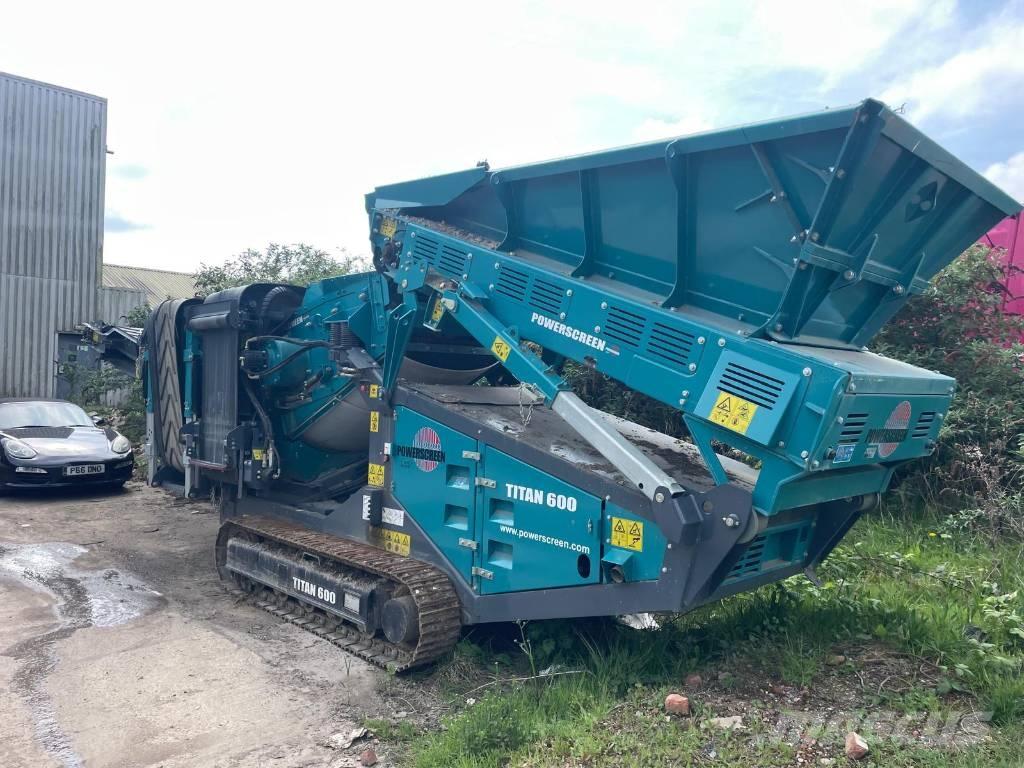 Powersceen TITAN 600 Przesiewacze mobilne