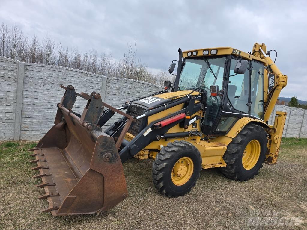 CAT 428 D Koparko-ładowarki