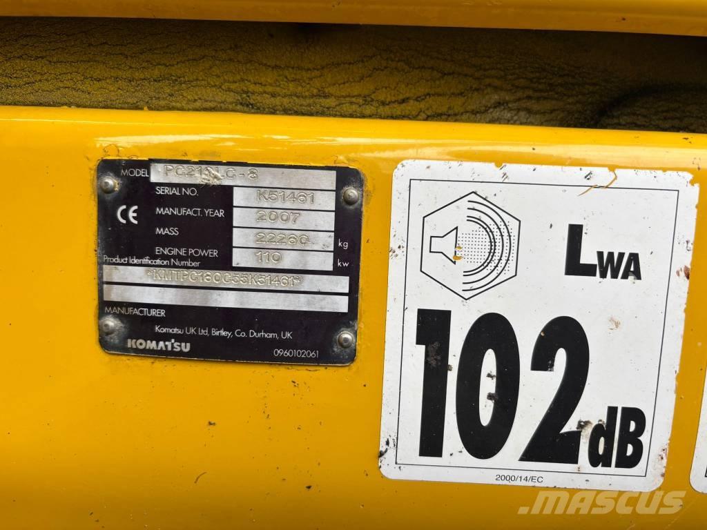 Komatsu PC 210 LC-8 Koparki gąsienicowe