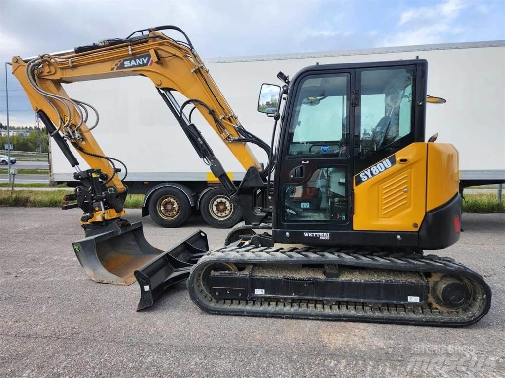 Sany SY80U Midikoparki  7t - 12t