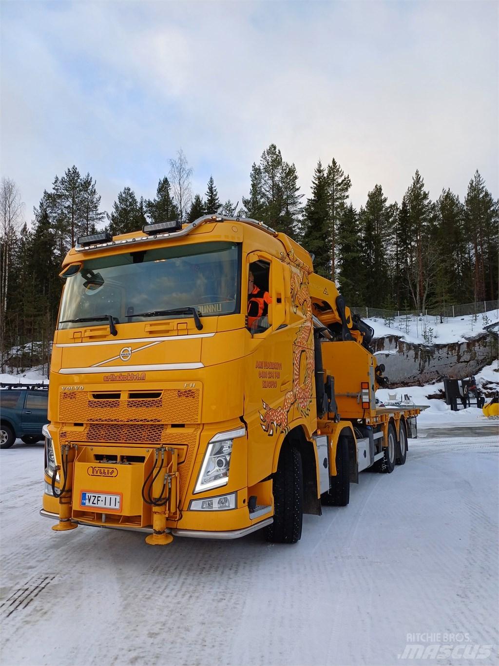 Volvo FH 540 Żurawie samochodowe