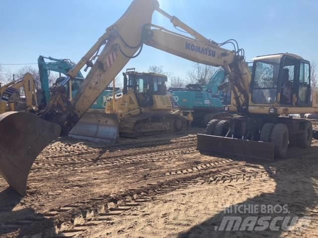 Komatsu PW 180-7K Koparki kołowe
