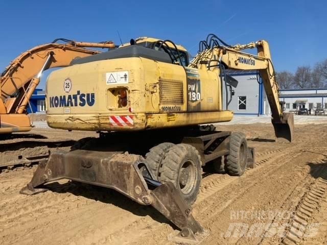 Komatsu PW 180-7K Koparki kołowe